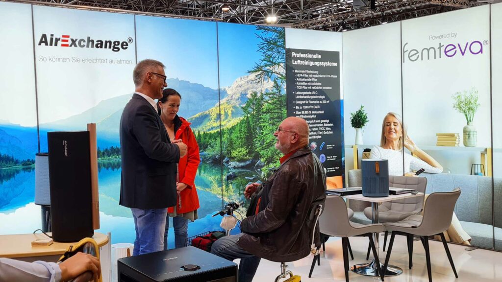 Lesen Sie mehr über den Artikel AirExchange® op de Rehacare beurs in Düsseldorf